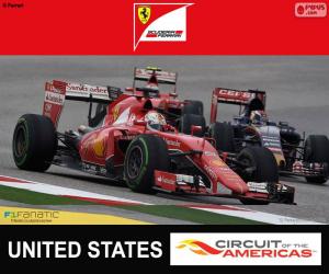 yapboz Vettel, 2015 Birleşik Devletler Grand Prix